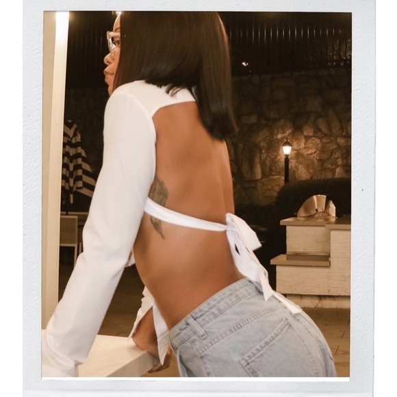 Cropped button down - Picture 3 of 3